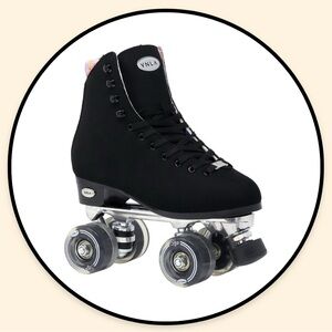VNLA Black Roller Skates for Women